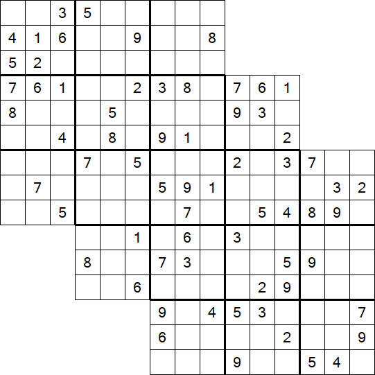 Tripledoku - Difficile