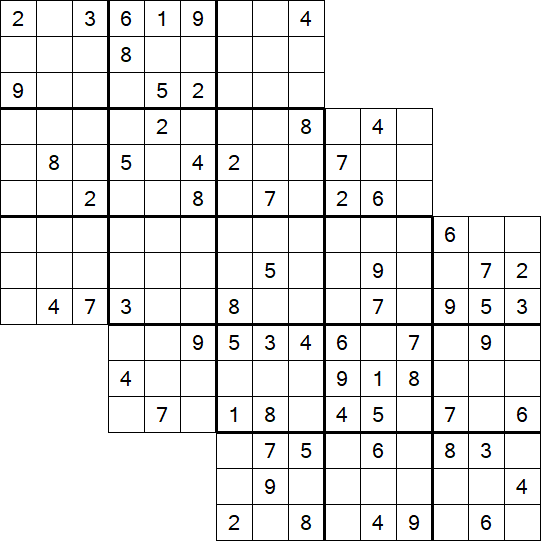 Tripledoku - Difficile