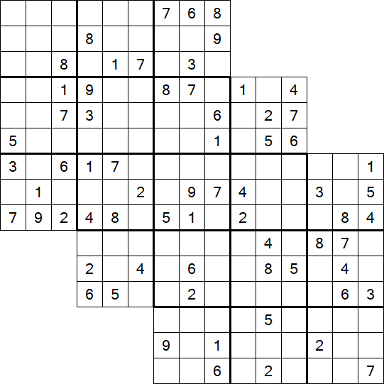 Tripledoku - Difficile