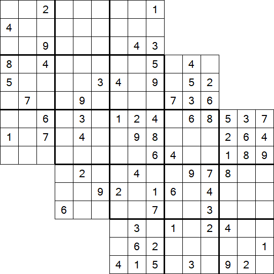 Tripledoku - Difficile