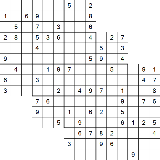 Tripledoku - Difficile