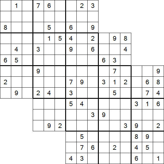 Tripledoku - Difficile