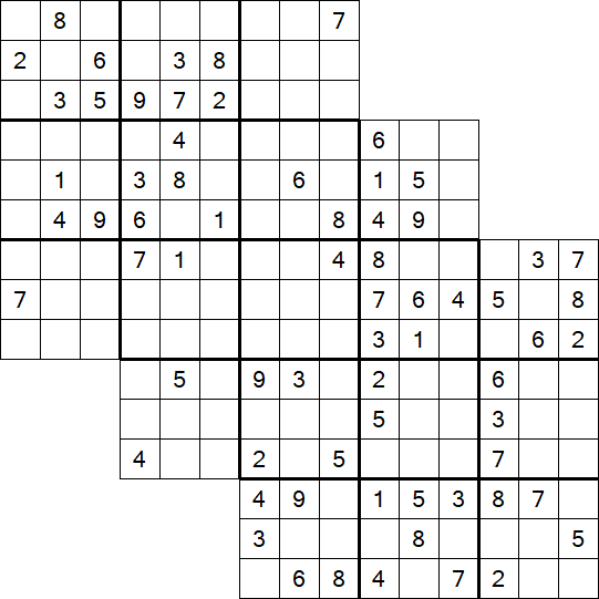 Tripledoku - Difficile