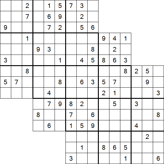 Tripledoku - Difficile