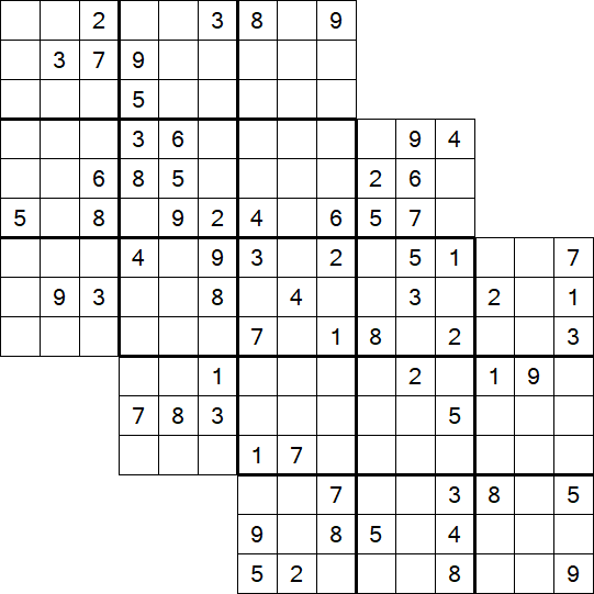 Tripledoku - Difficile