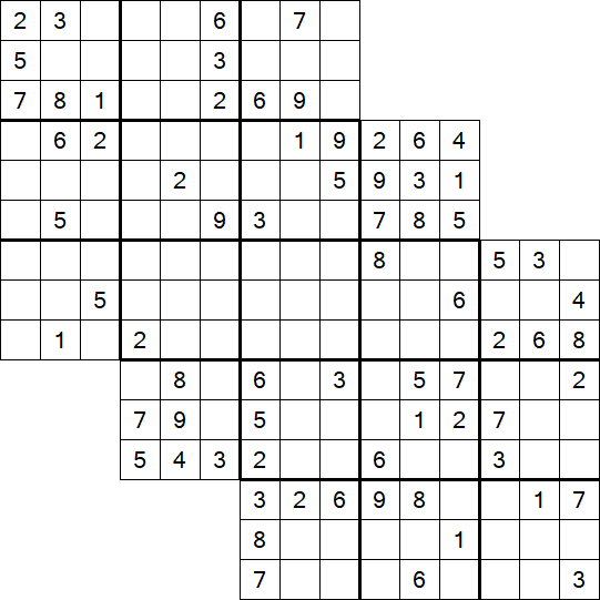 Tripledoku - Difficile