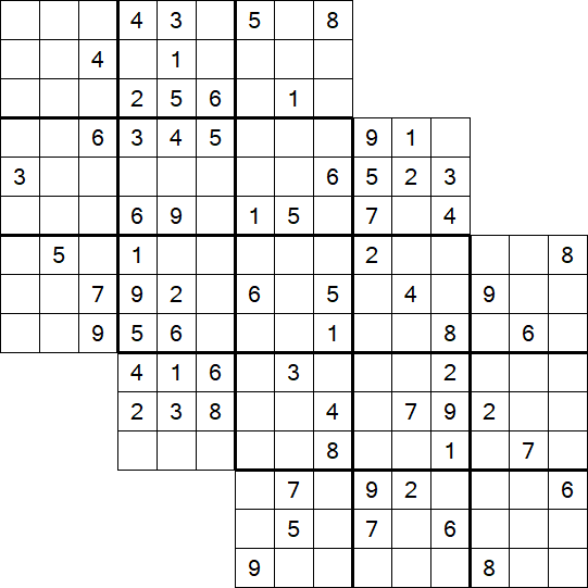 Tripledoku - Difficile