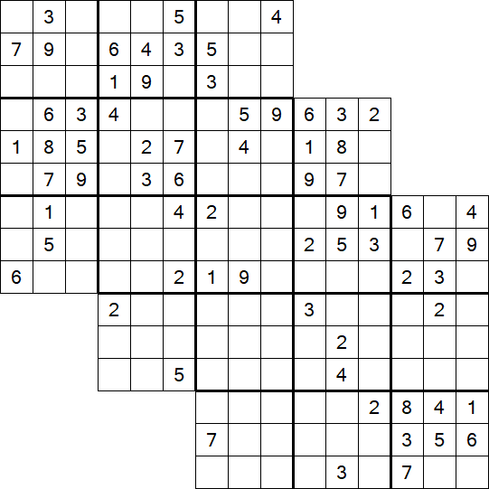 Tripledoku - Difficile