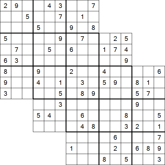 Tripledoku - Difficile