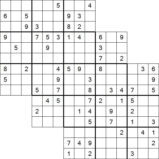 Tripledoku - Difficile