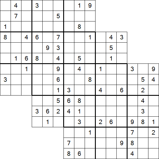 Tripledoku - Difficile