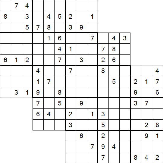 Tripledoku - Difficile