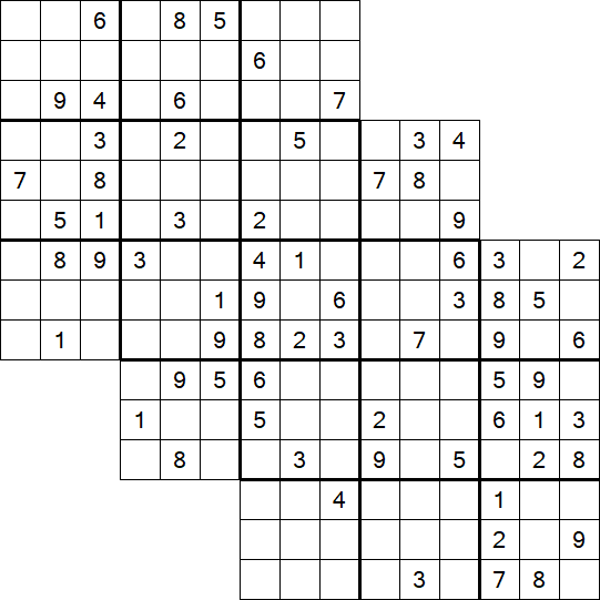 Tripledoku - Difficile