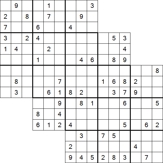 Tripledoku - Difficile