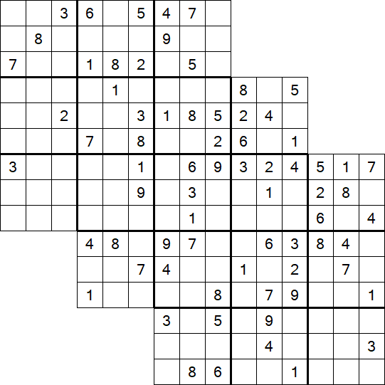 Tripledoku - Difficile