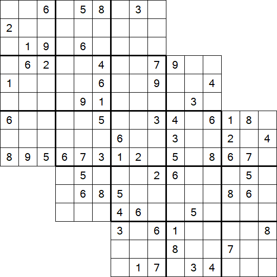 Tripledoku - Schwierig