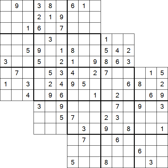 Tripledoku - Schwierig