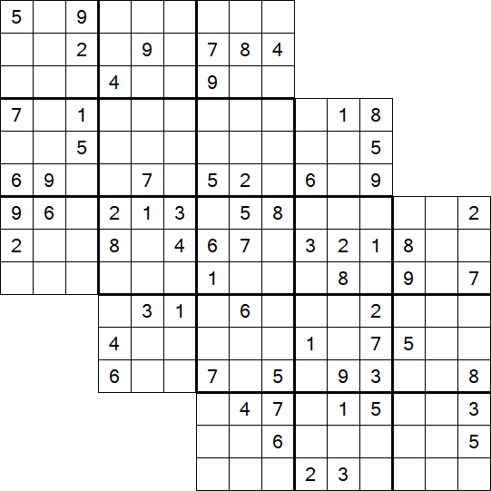 Tripledoku - Difficile