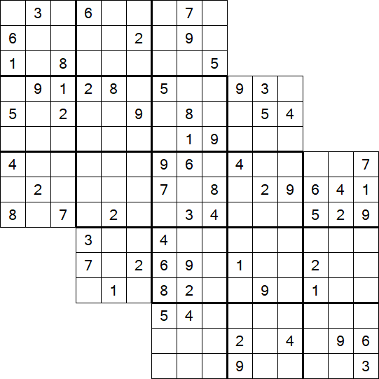 Tripledoku - Difficile