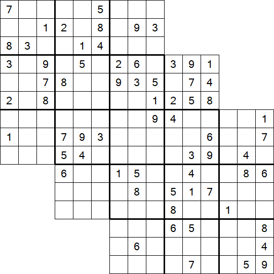 Tripledoku - Difícil