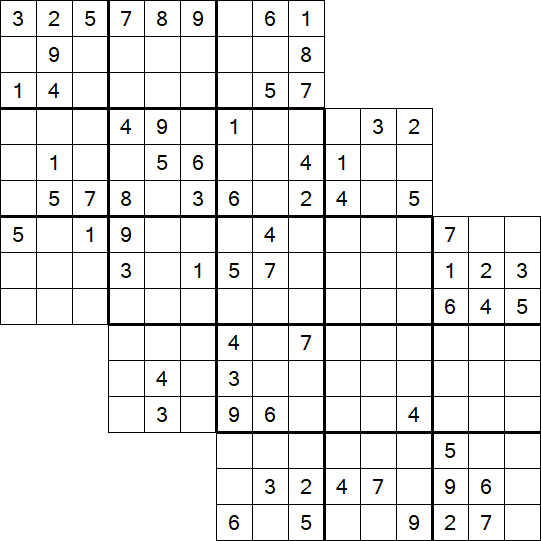 Tripledoku - Difficile