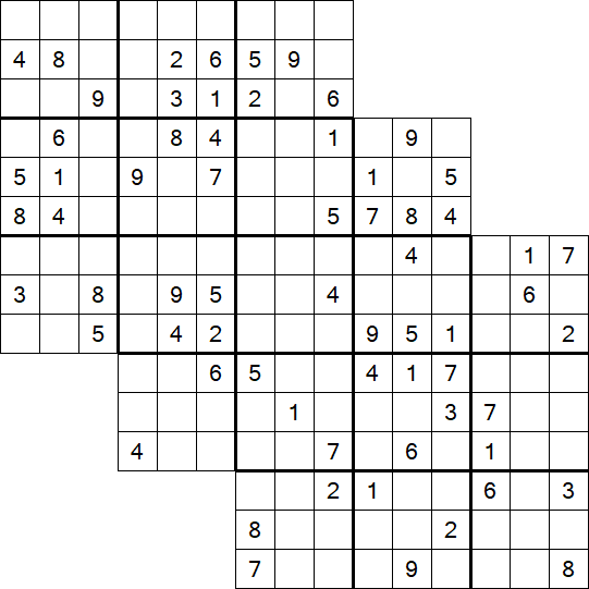 Tripledoku - Difficile