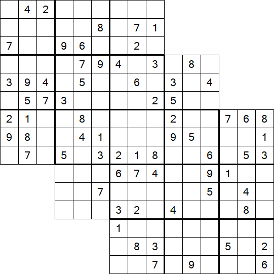 Tripledoku - Difficile