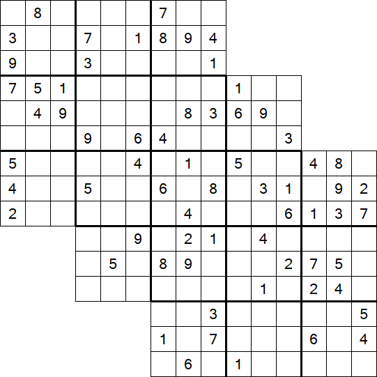 Tripledoku - Difficile