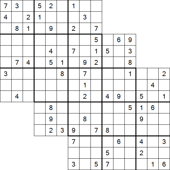 Tripledoku - Difficile