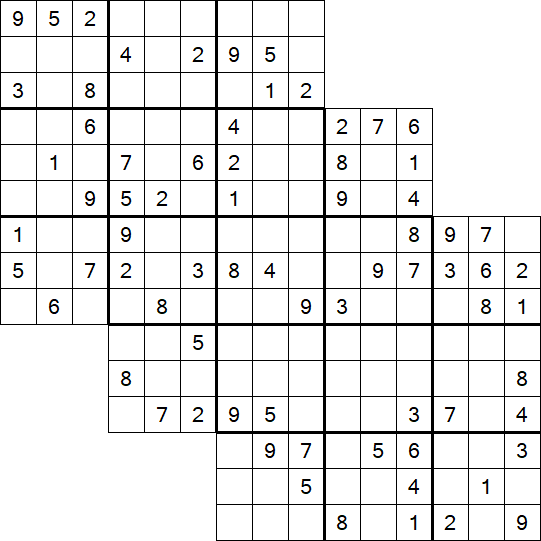 Tripledoku - Difficile