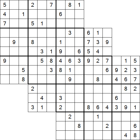 Tripledoku - Difficile