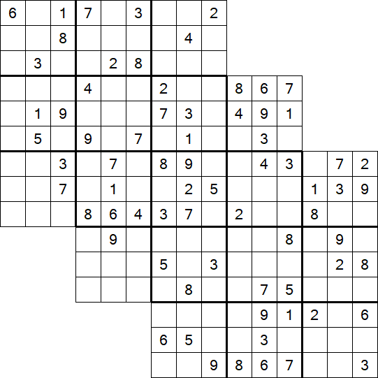 Tripledoku - Difficile