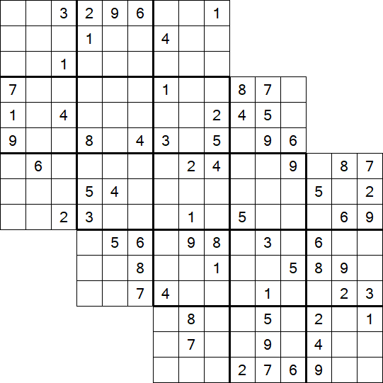 Tripledoku - Difficile