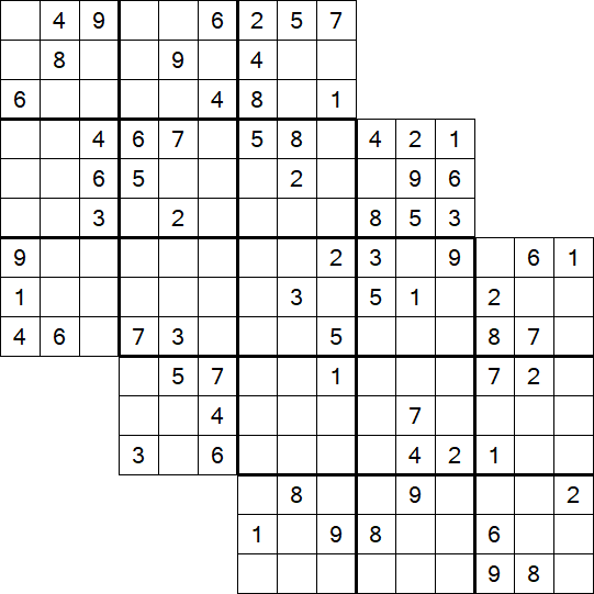 Tripledoku - Difficile