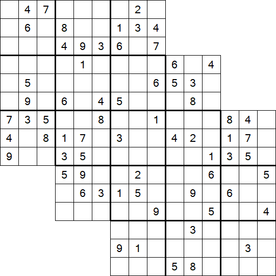 Tripledoku - Difficile