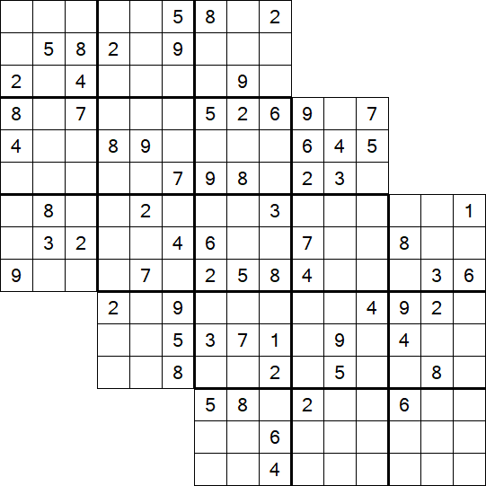 Tripledoku - Difficile