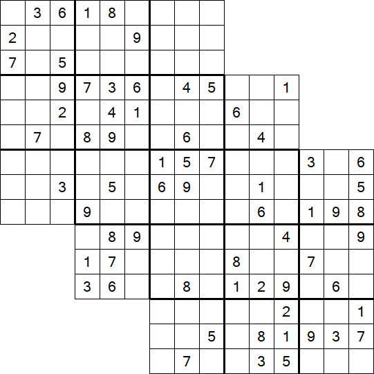 Tripledoku - Difficile