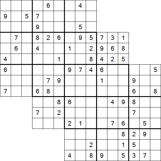 Tripledoku - Schwierig