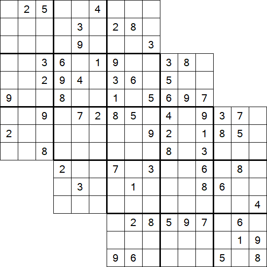 Tripledoku - Schwierig