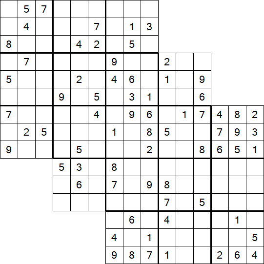 Tripledoku - Schwierig