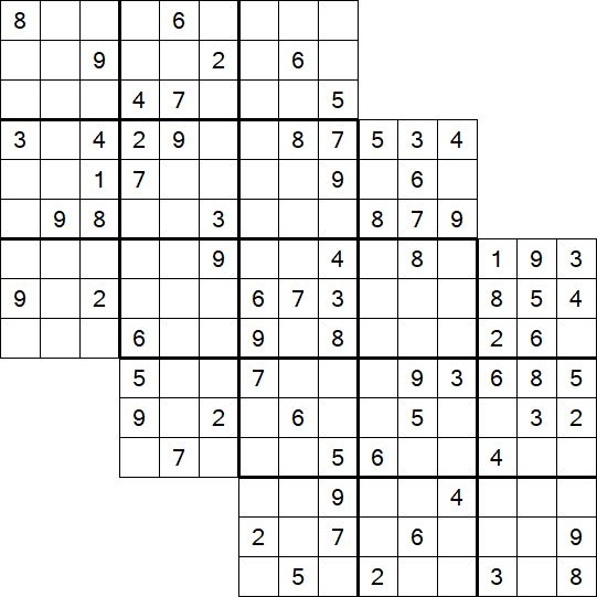 Tripledoku - Difficile