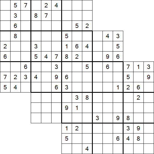 Tripledoku - Schwierig