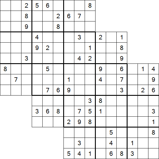 Tripledoku - Schwierig