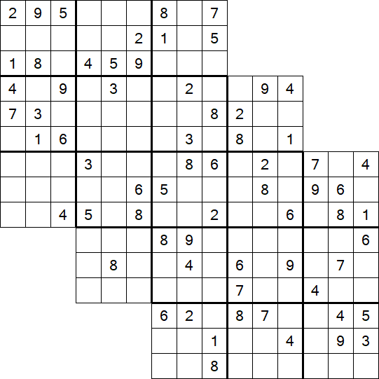 Tripledoku - Schwierig