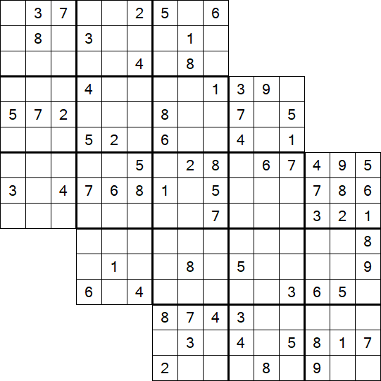 Tripledoku - Difficile