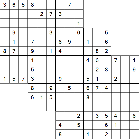 Tripledoku - Difficile