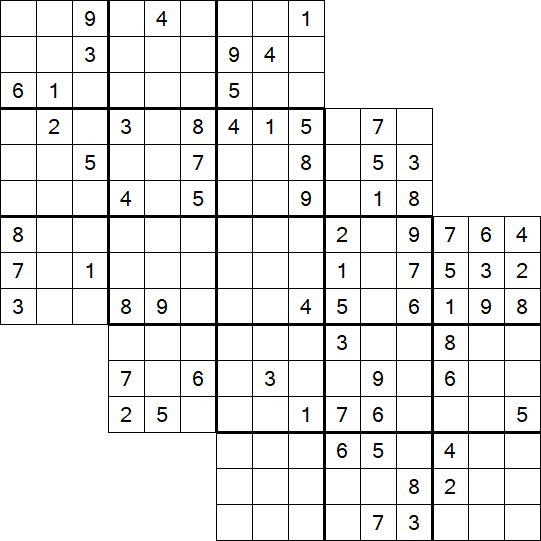 Tripledoku - Difficile