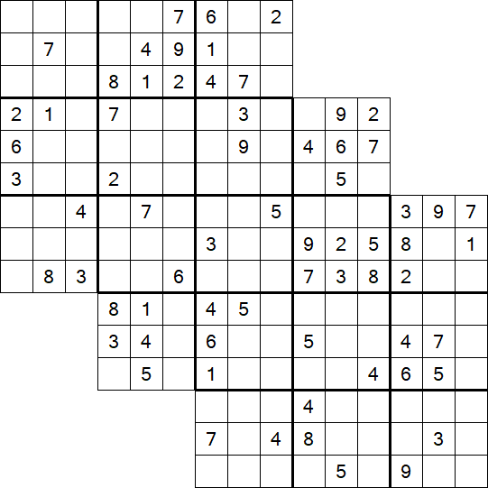 Tripledoku - Difficile