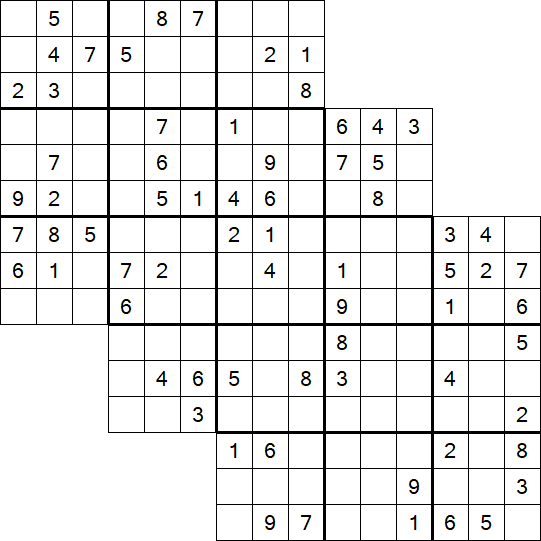 Tripledoku - Difficile