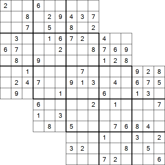 Tripledoku - Difficile